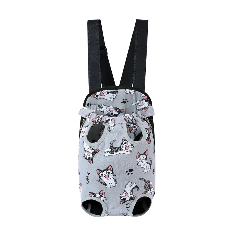 Camouflage Dog Backpack 🎒🐶 Breathable Travel Carrier for Small Pets