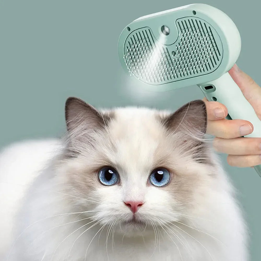 Pet Spray Comb 💦🐾 Anti-Tangle Mist Comb for Dogs & Cats