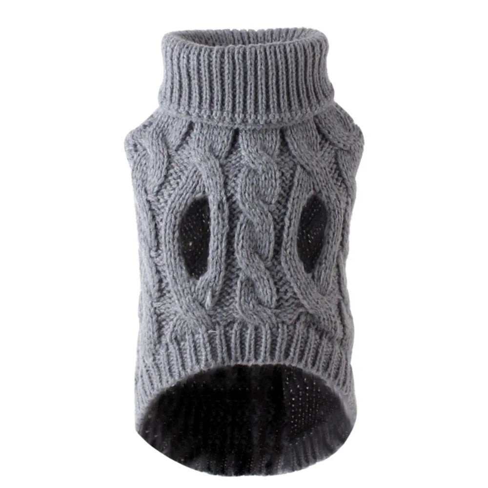 Cozy Winter Dog Sweater 🧶🐶 Soft Knit Warm Clothing (Autumn/Winter)
