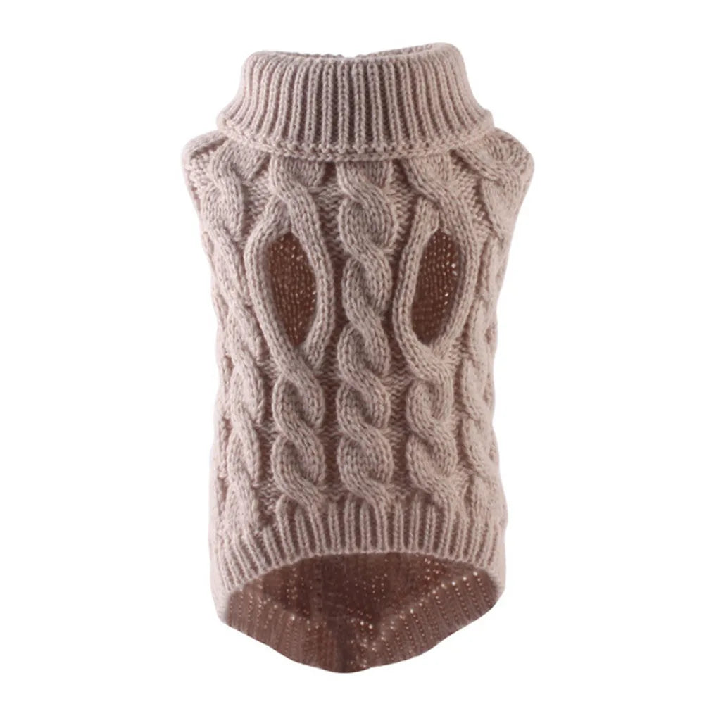 Cozy Winter Dog Sweater 🧶🐶 Soft Knit Warm Clothing (Autumn/Winter)