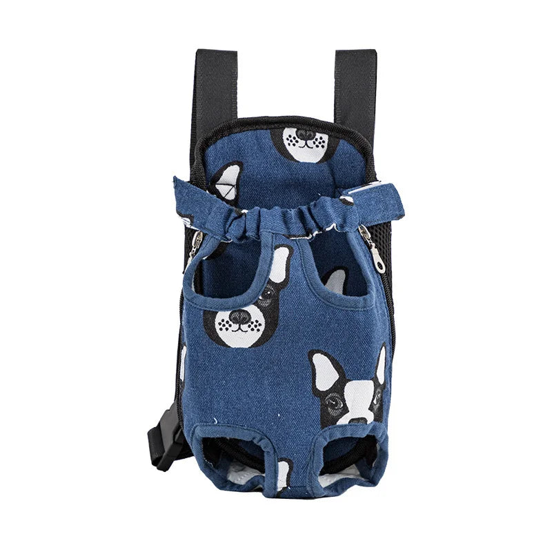 Camouflage Dog Backpack 🎒🐶 Breathable Travel Carrier for Small Pets