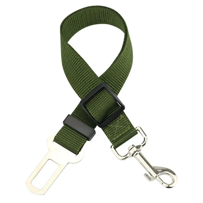 Adjustable Dog Car Seat Belt 🚗🐶 Safety Harness Clip for Travel