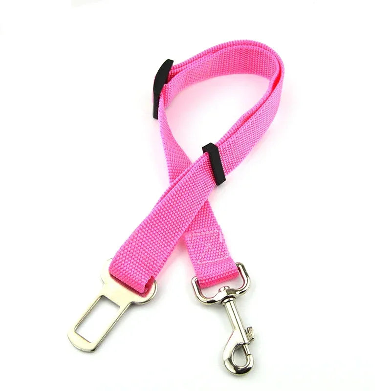Adjustable Dog Car Seat Belt 🚗🐶 Safety Harness Clip for Travel