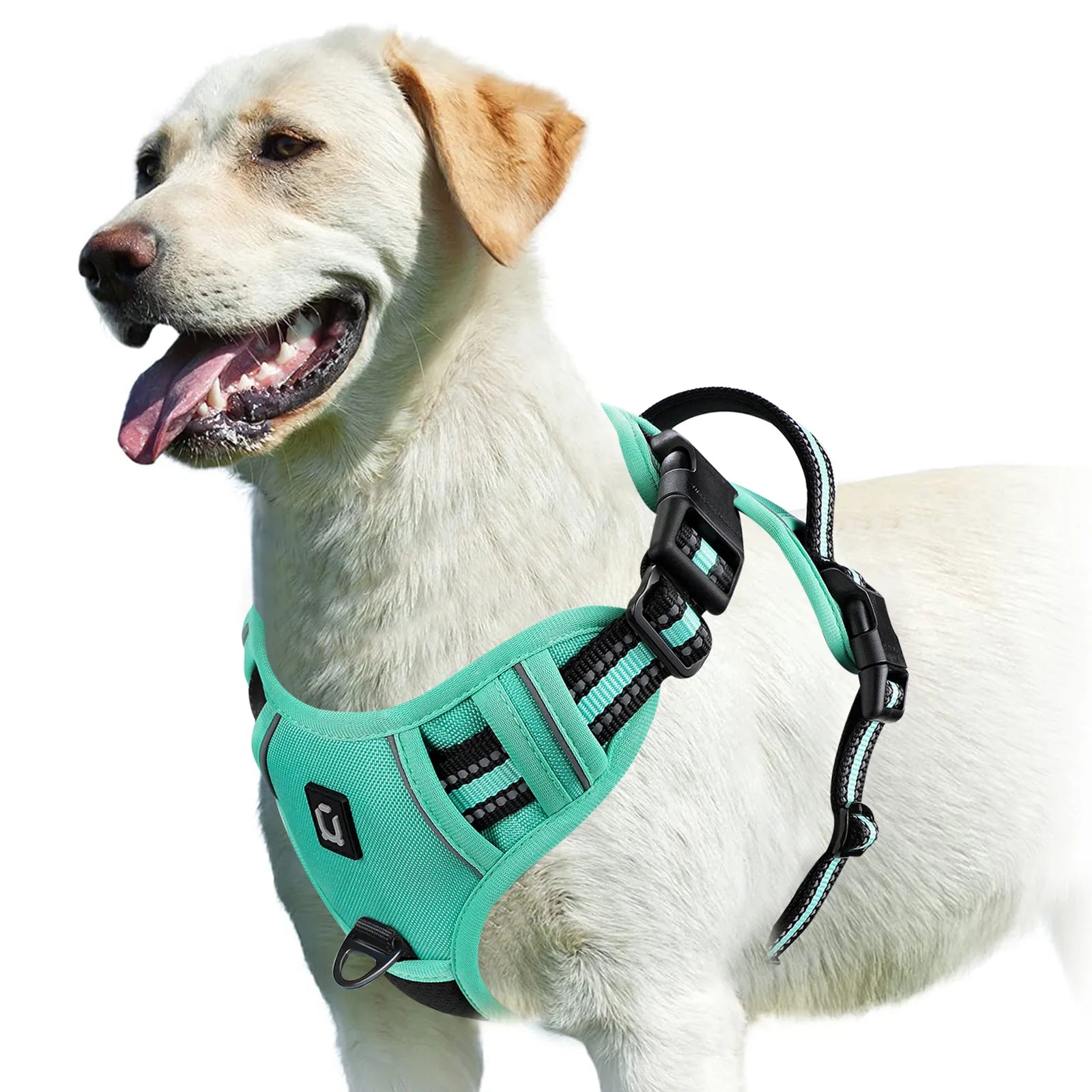 No-Pull Adjustable Dog Harness 🐶✨ Soft Padded Vest With Control Handle