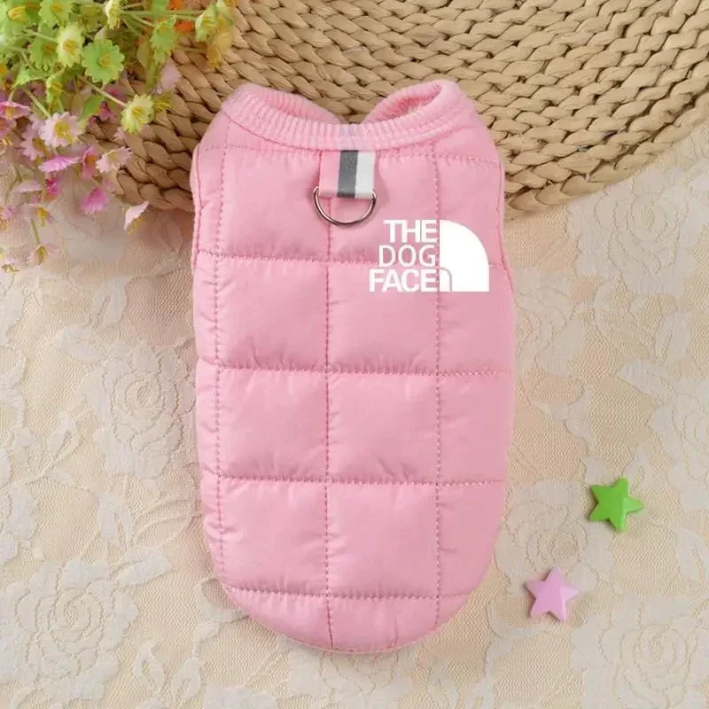 Double-Sided Winter Dog Coat 🐶❄️ Soft Warm Cotton Vest for Small & Medium Dogs