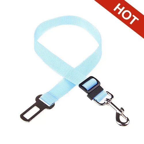 Adjustable Dog Car Seat Belt 🚗🐶 Safety Harness Clip for Travel