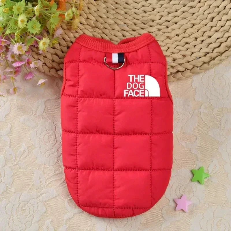 Double-Sided Winter Dog Coat 🐶❄️ Soft Warm Cotton Vest for Small & Medium Dogs