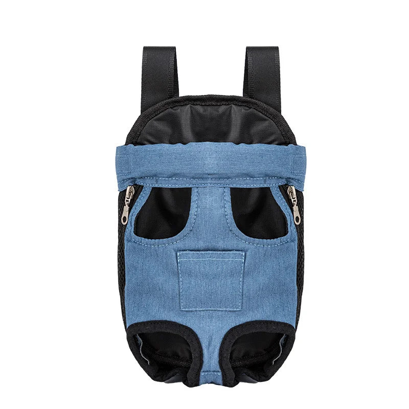 Camouflage Dog Backpack 🎒🐶 Breathable Travel Carrier for Small Pets