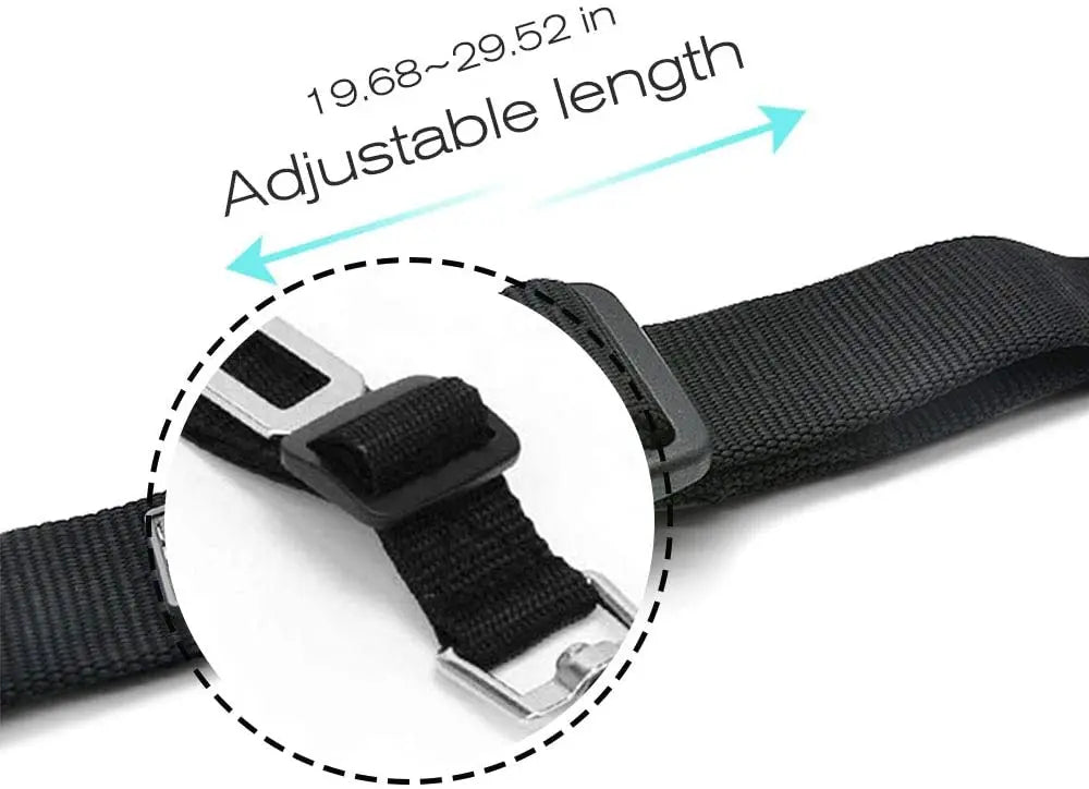 Adjustable Dog Car Seat Belt 🚗🐶 Safety Harness Clip for Travel