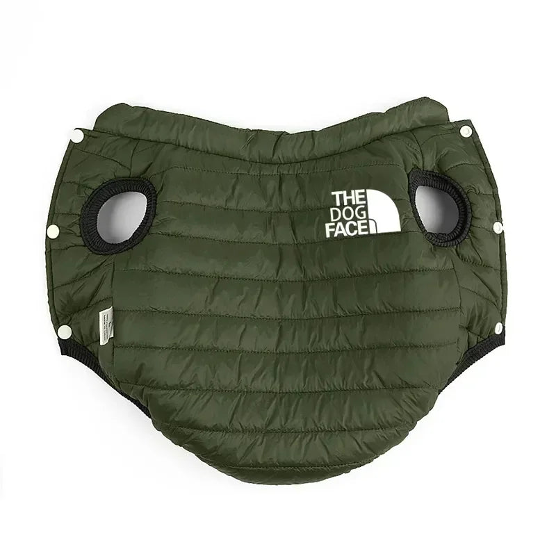 Double-Sided Winter Dog Coat 🐶❄️ Soft Warm Cotton Vest for Small & Medium Dogs