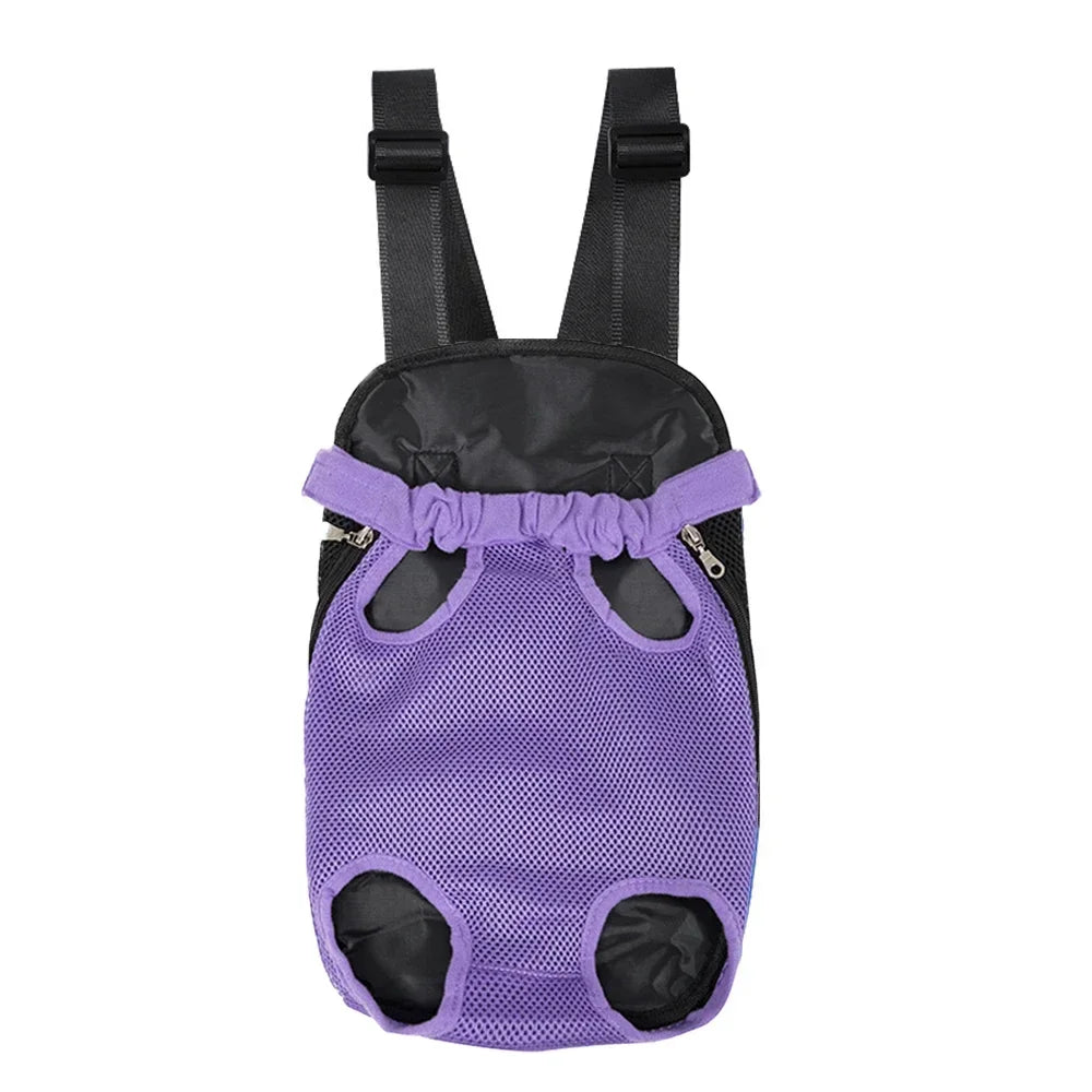 Camouflage Dog Backpack 🎒🐶 Breathable Travel Carrier for Small Pets