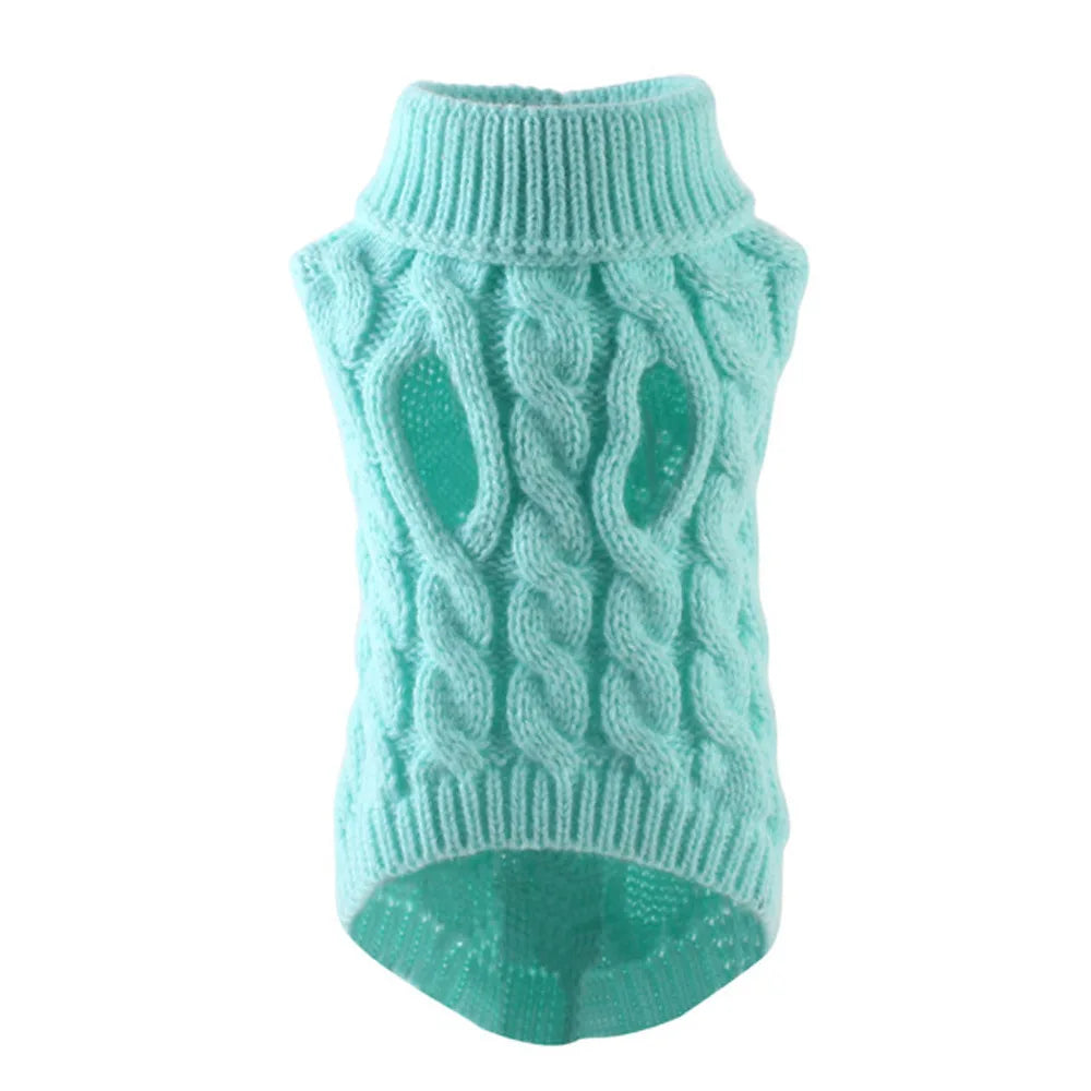 Cozy Winter Dog Sweater 🧶🐶 Soft Knit Warm Clothing (Autumn/Winter)