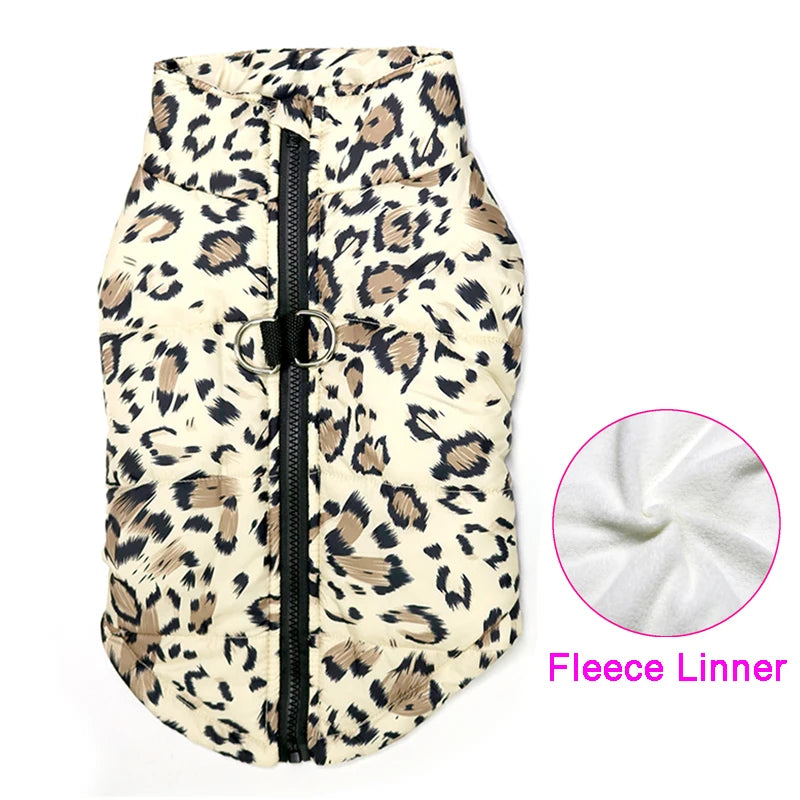 Waterproof Winter Dog Jacket ❄️🐶 Warm Padded Zipper Vest