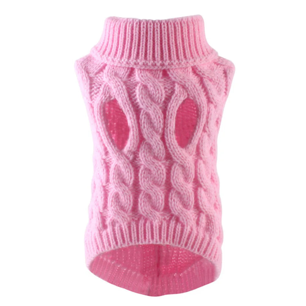 Cozy Winter Dog Sweater 🧶🐶 Soft Knit Warm Clothing (Autumn/Winter)