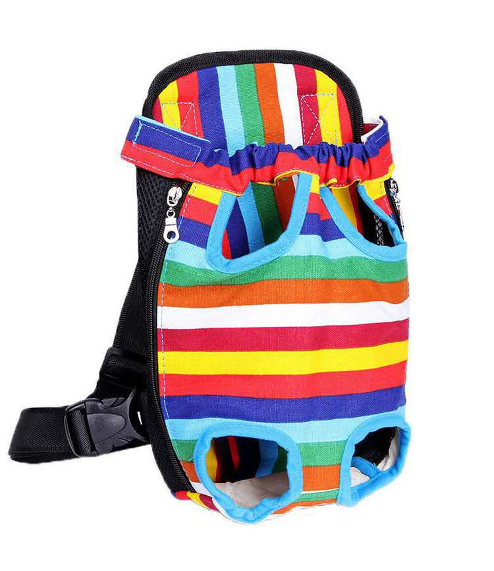 Camouflage Dog Backpack 🎒🐶 Breathable Travel Carrier for Small Pets