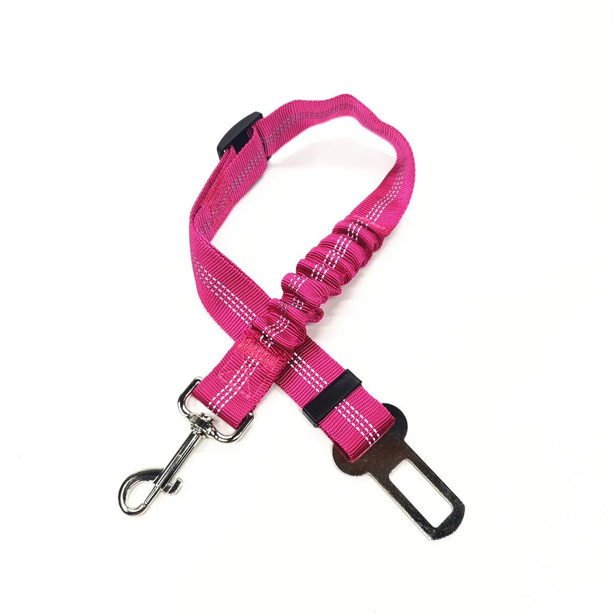 Adjustable Dog Car Seat Belt 🚗🐶 Reflective, Cushioned & Shock-Absorbing