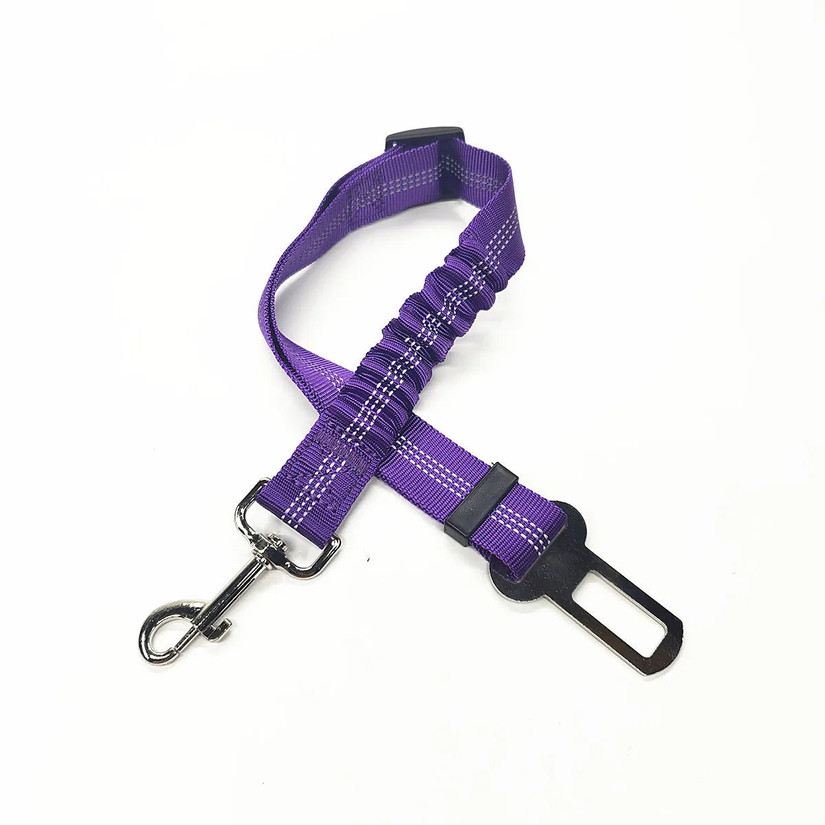 Adjustable Dog Car Seat Belt 🚗🐶 Reflective, Cushioned & Shock-Absorbing