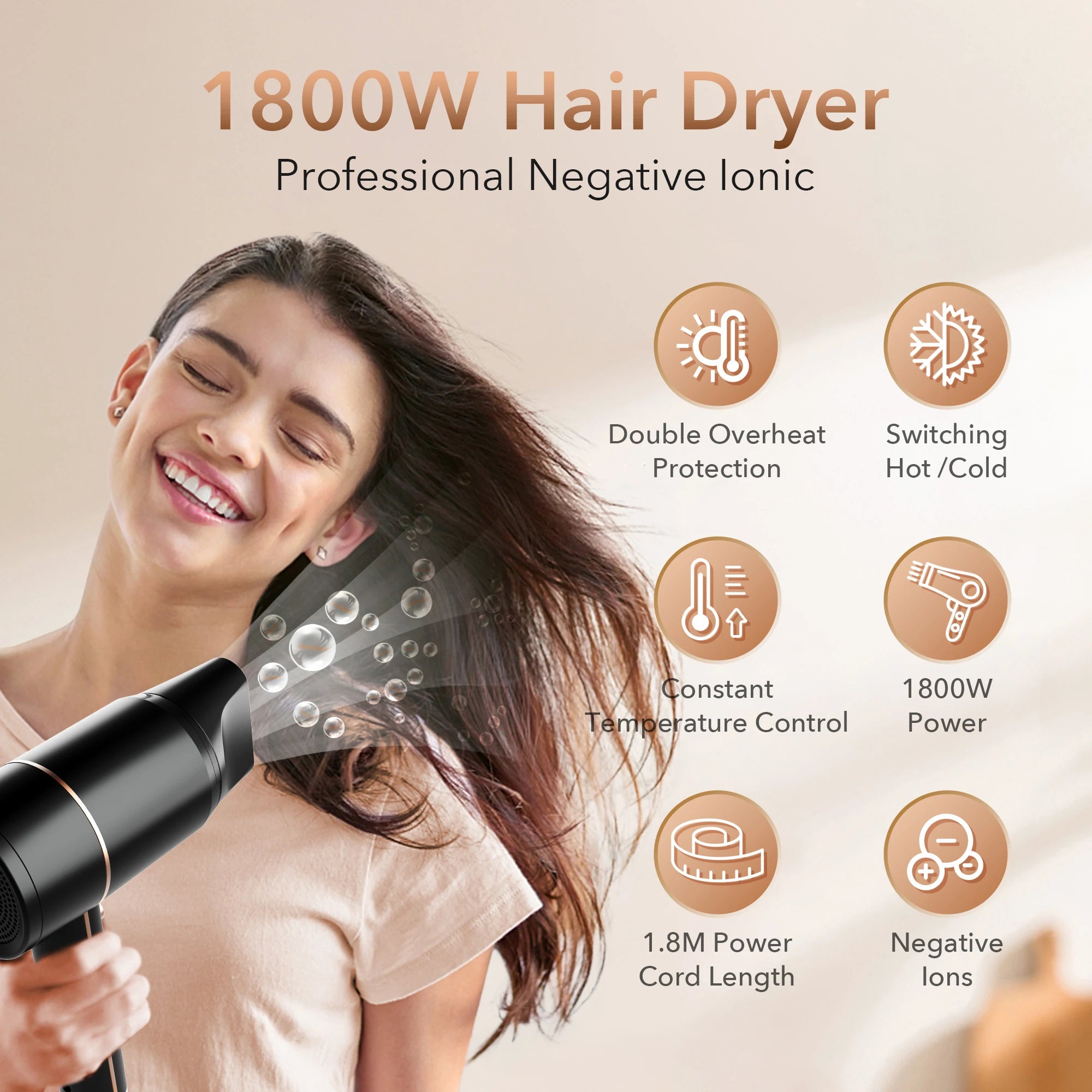 Sejoy  Electric Hair Dryer