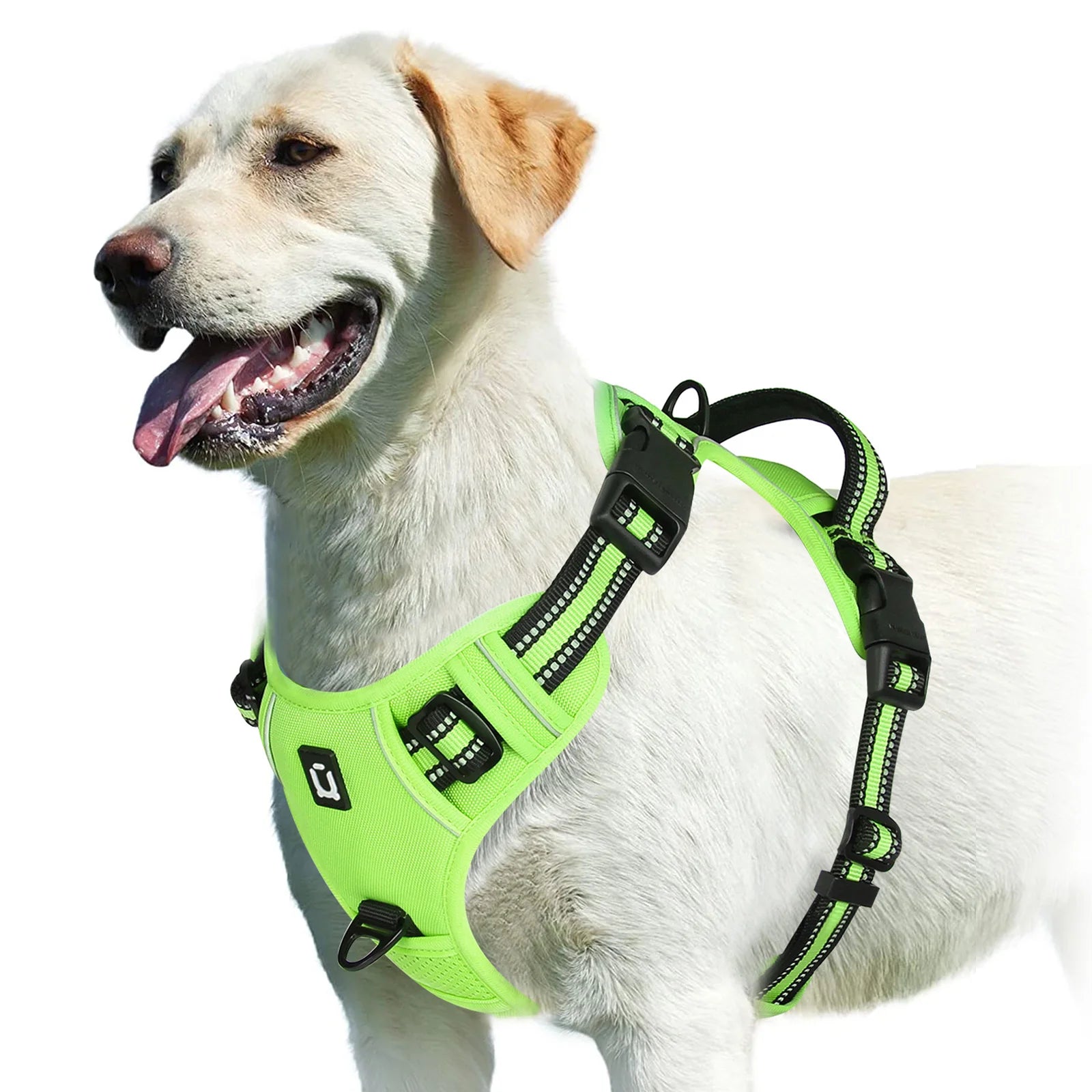 No-Pull Adjustable Dog Harness 🐶✨ Soft Padded Vest With Control Handle