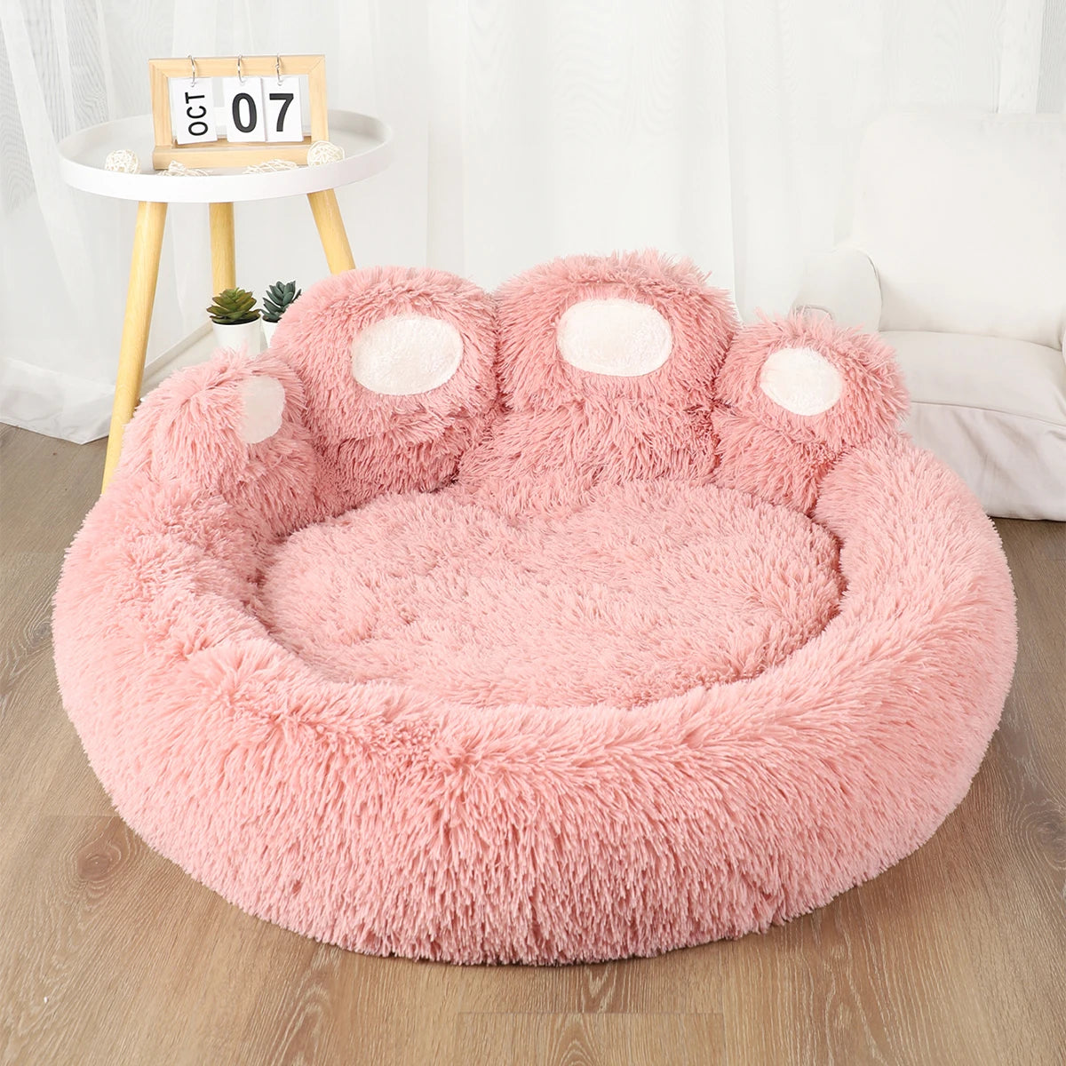 Fluffy Winter Dog Bed ❄️🐶 Soft Warm Sofa-Style Pet Mat