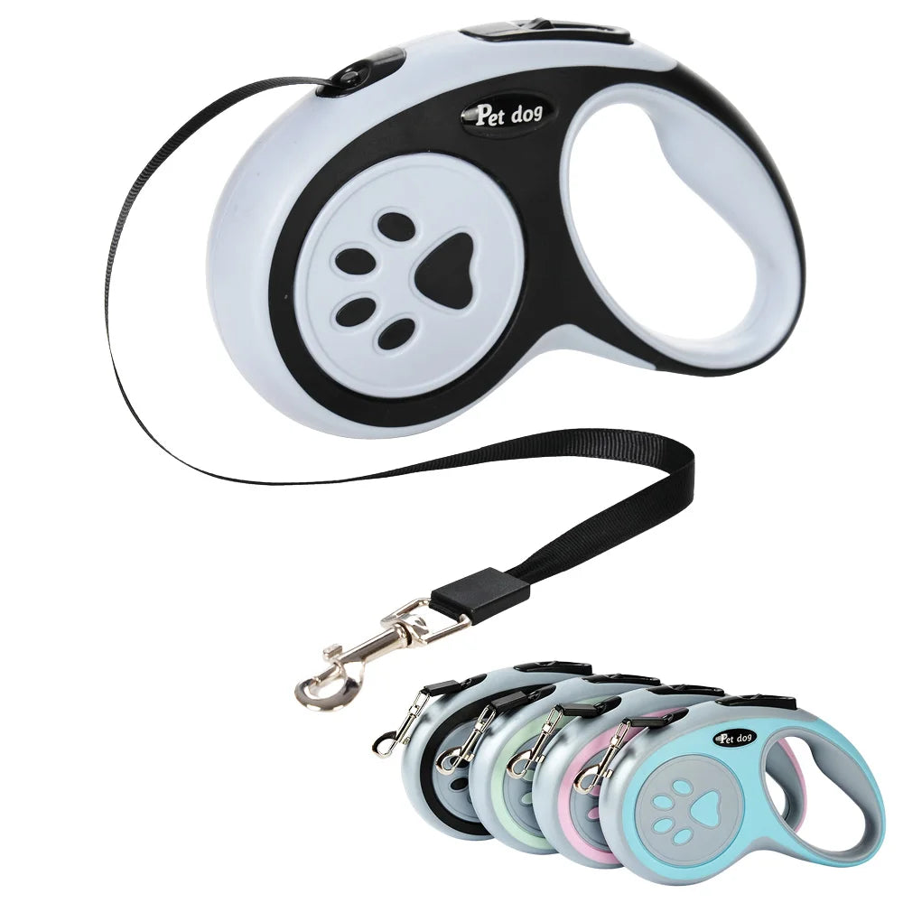 3M / 5M Retractable Dog Leash 🐶✨ Durable Nylon Auto-Extend Lead