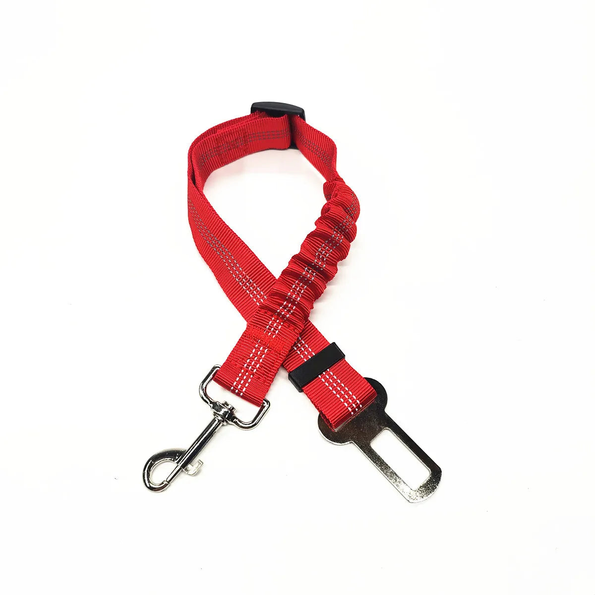 Adjustable Dog Car Seat Belt 🚗🐶 Reflective, Cushioned & Shock-Absorbing