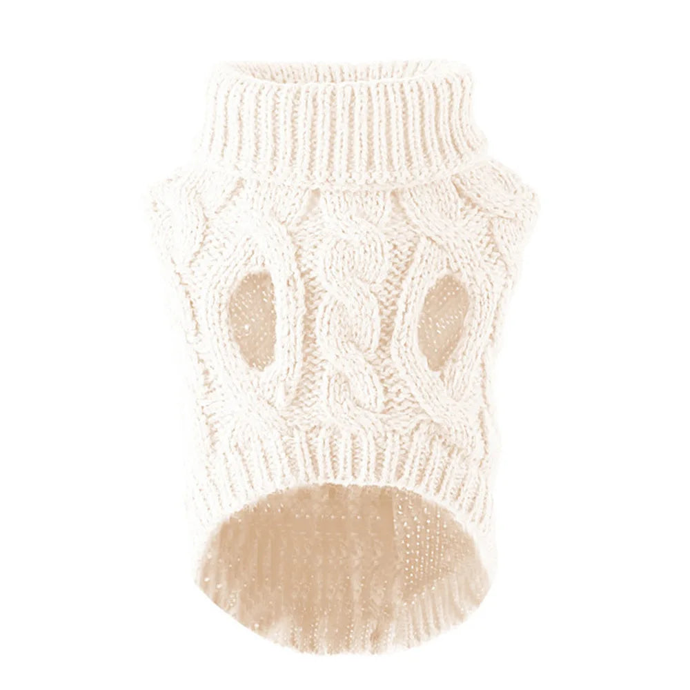 Cozy Winter Dog Sweater 🧶🐶 Soft Knit Warm Clothing (Autumn/Winter)