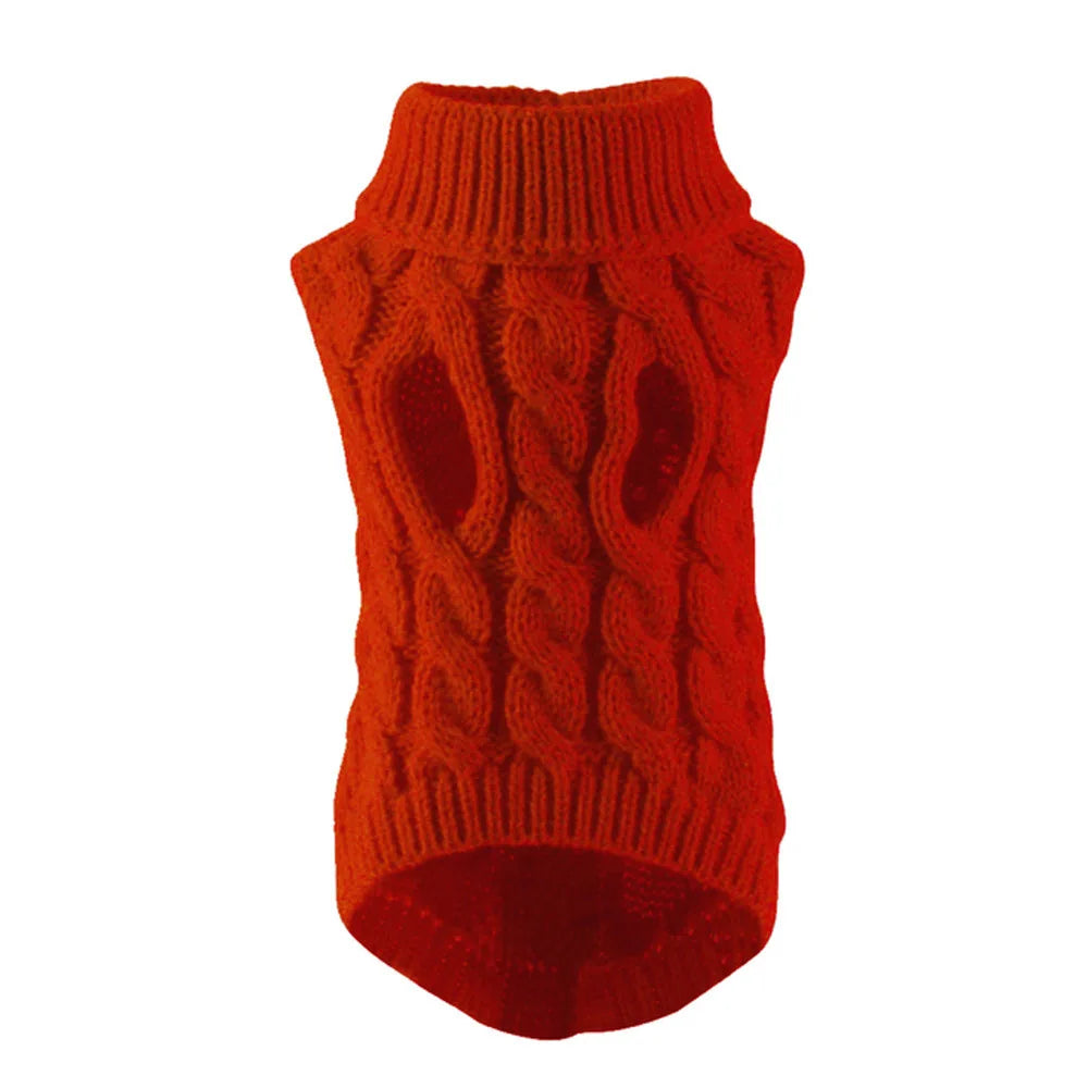 Cozy Winter Dog Sweater 🧶🐶 Soft Knit Warm Clothing (Autumn/Winter)