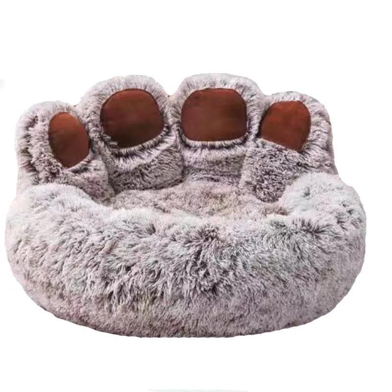 Fluffy Winter Dog Bed ❄️🐶 Soft Warm Sofa-Style Pet Mat