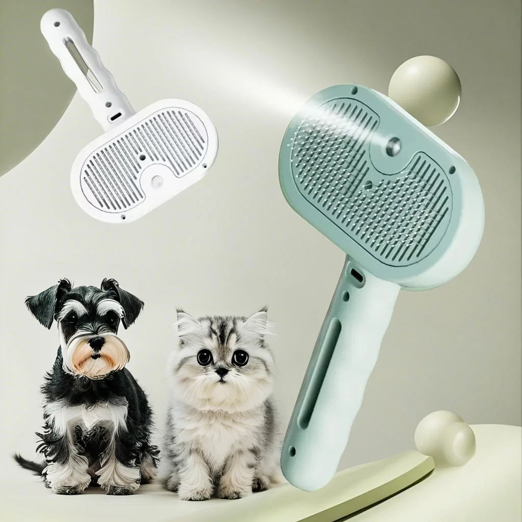 Pet Spray Comb 💦🐾 Anti-Tangle Mist Comb for Dogs & Cats