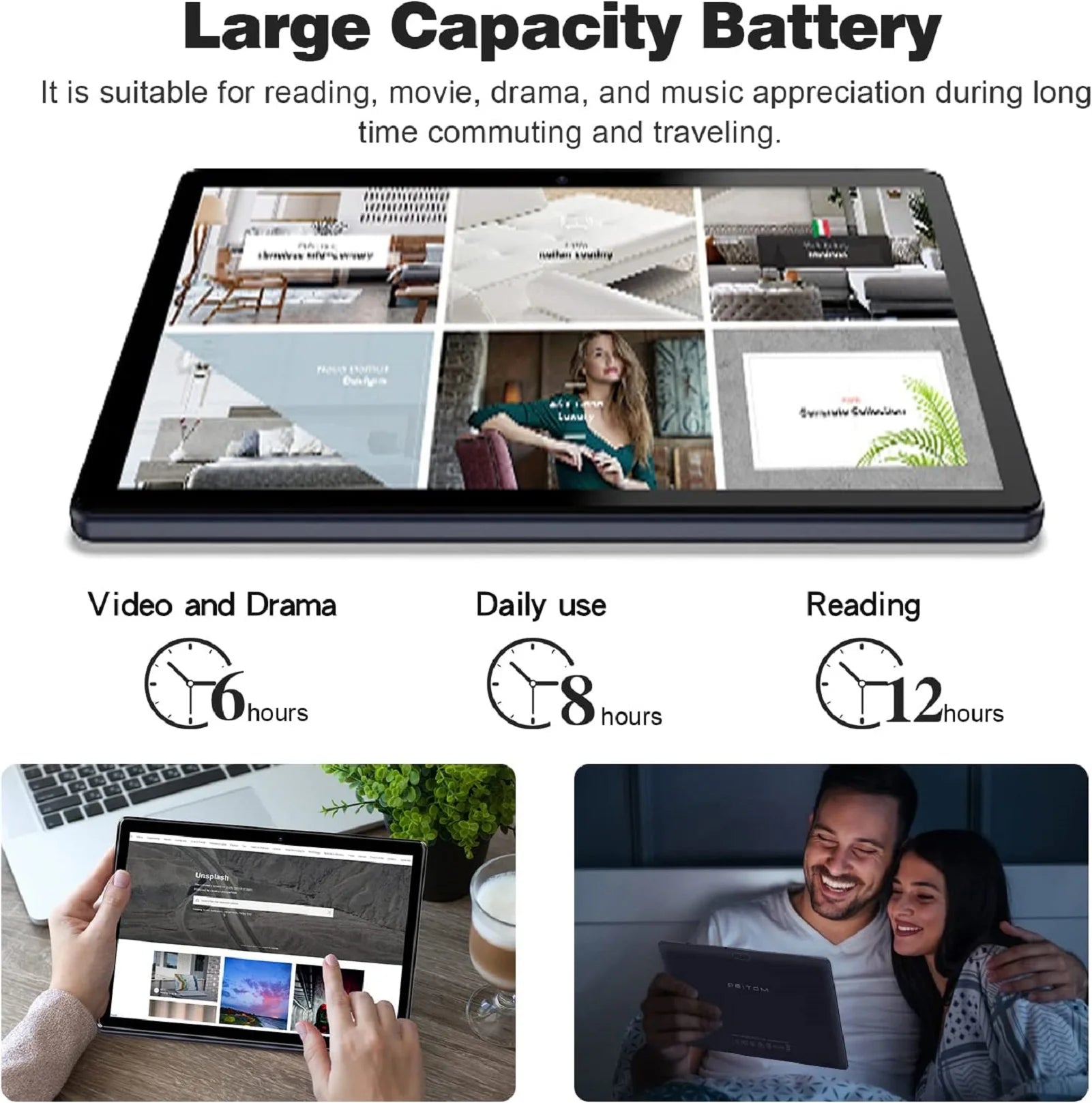 PRITOM 10 Inch Tablet