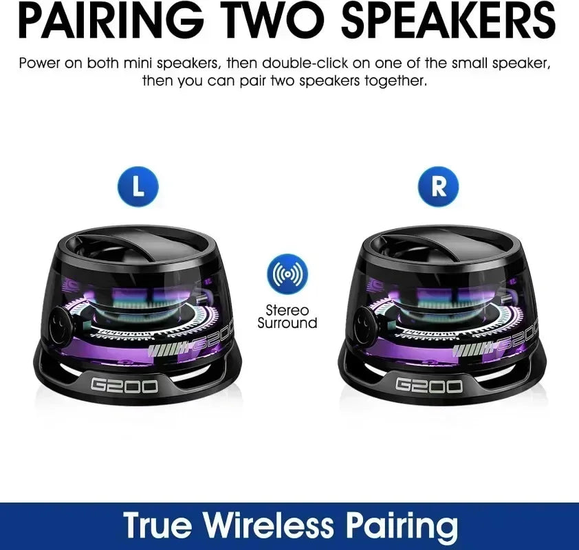 Bluetooth Speaker RGB Lighting