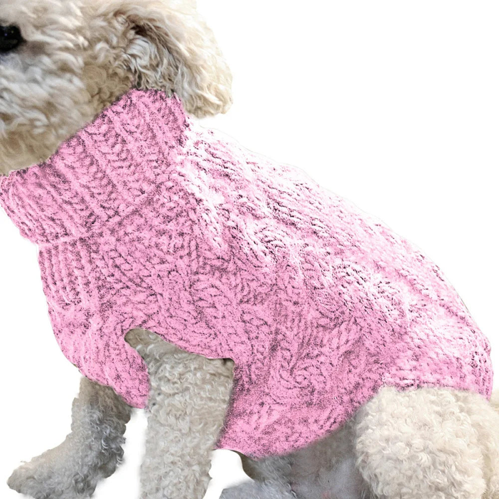 Cozy Winter Dog Sweater 🧶🐶 Soft Knit Warm Clothing (Autumn/Winter)