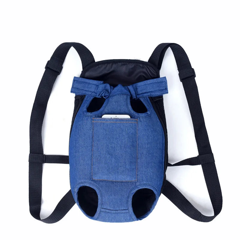 Camouflage Dog Backpack 🎒🐶 Breathable Travel Carrier for Small Pets