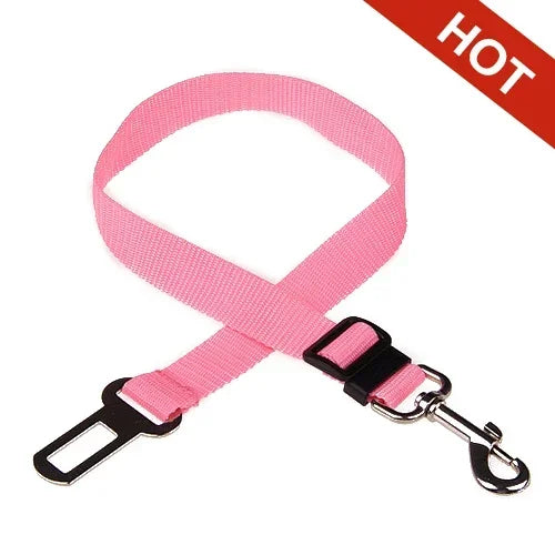 Adjustable Dog Car Seat Belt 🚗🐶 Safety Harness Clip for Travel