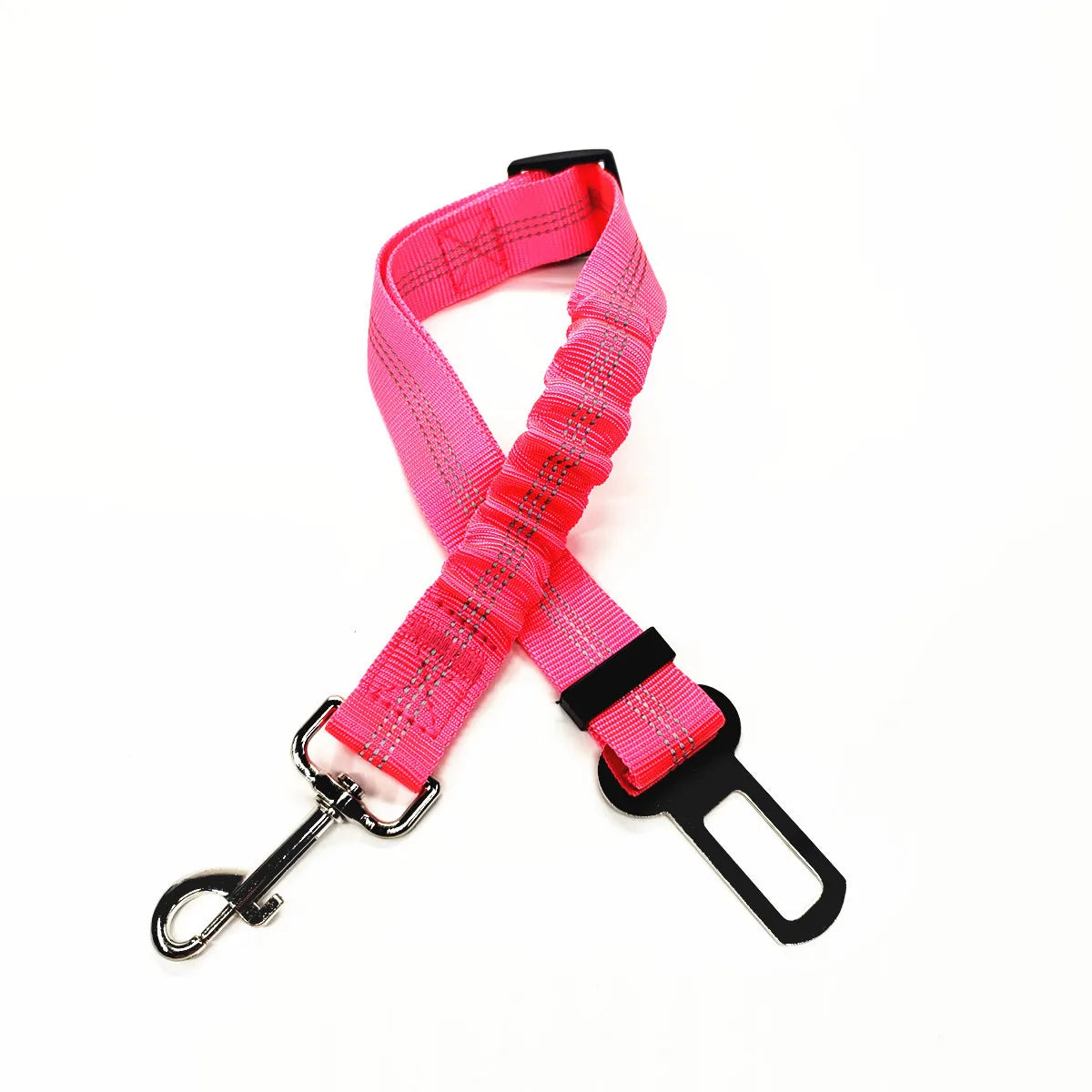 Adjustable Dog Car Seat Belt 🚗🐶 Reflective, Cushioned & Shock-Absorbing