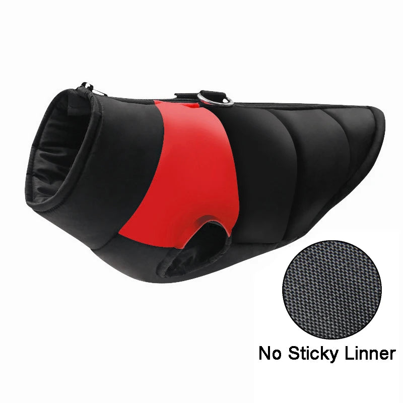 Waterproof Winter Dog Jacket ❄️🐶 Warm Padded Zipper Vest