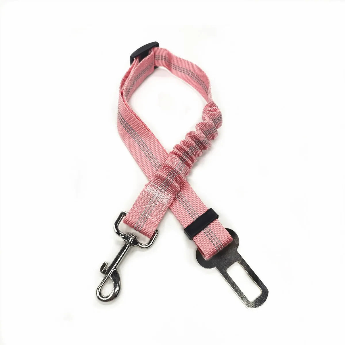 Adjustable Dog Car Seat Belt 🚗🐶 Reflective, Cushioned & Shock-Absorbing