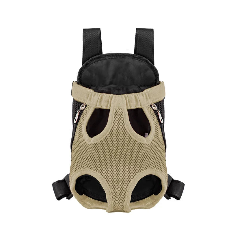 Camouflage Dog Backpack 🎒🐶 Breathable Travel Carrier for Small Pets
