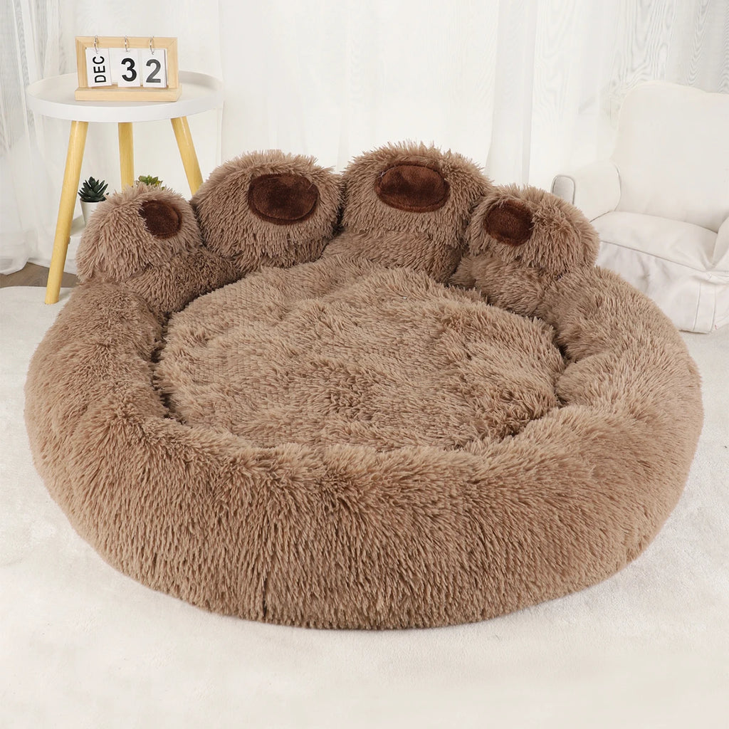Fluffy Winter Dog Bed ❄️🐶 Soft Warm Sofa-Style Pet Mat