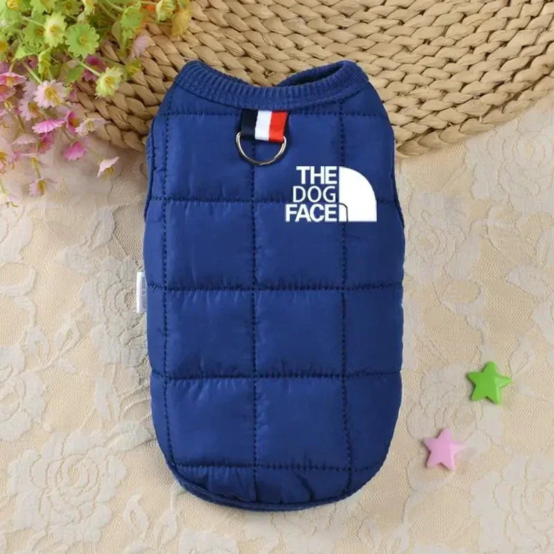 Double-Sided Winter Dog Coat 🐶❄️ Soft Warm Cotton Vest for Small & Medium Dogs