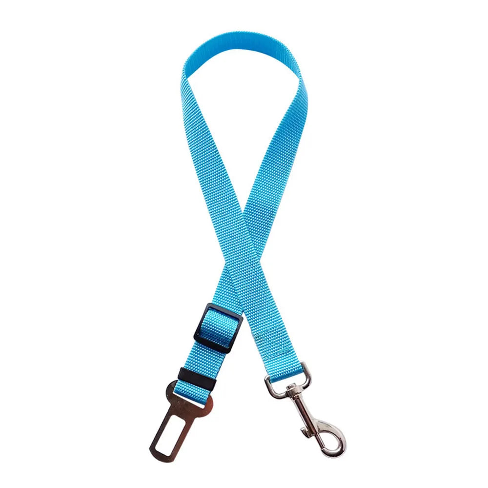 Adjustable Dog Car Seat Belt 🚗🐶 Reflective, Cushioned & Shock-Absorbing