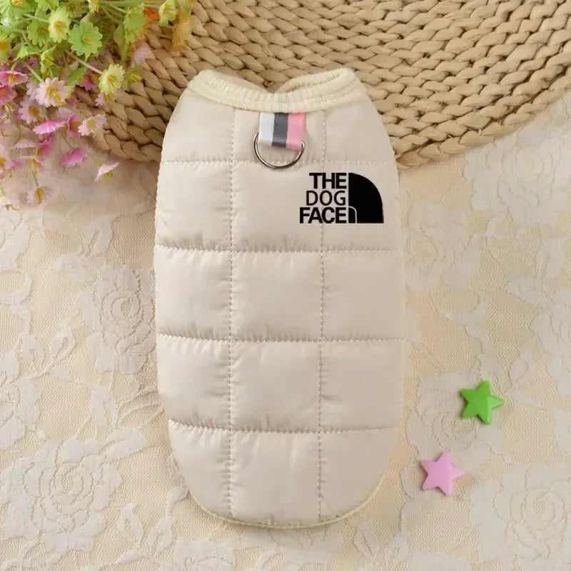 Double-Sided Winter Dog Coat 🐶❄️ Soft Warm Cotton Vest for Small & Medium Dogs